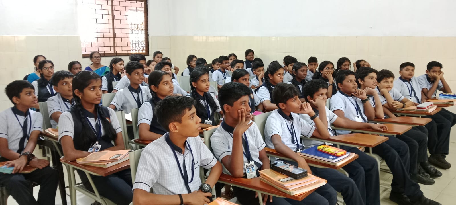 Interactive learning session